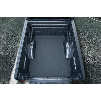 SmartCoverage™ Floor Liners For 2015-2026 Ford F-150 (1st Row Bucket) & OEM 2nd Row Under Seat Storage (Vinyl)