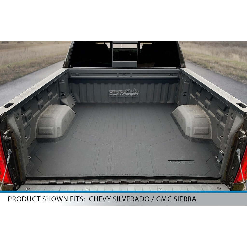 SmartCoverage™ Floor Liners For 2019-2026 Silverado/Sierra 1500 Crew Cab (1st Row Bucket) & Vinyl