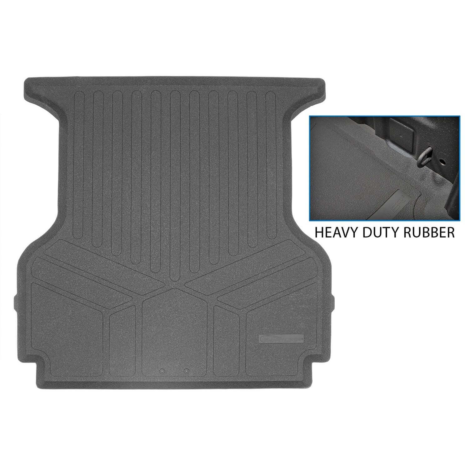 SmartCoverage™ Floor Liners For 2019-2021 Ford Ranger SuperCrew Cab with Vinyl