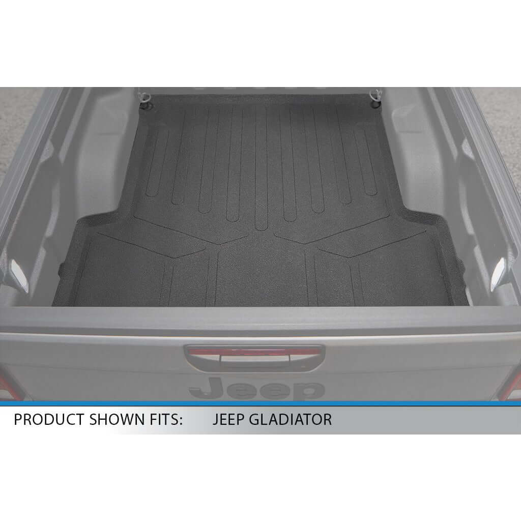 SmartCoverage™ Floor Liners For 2020-2026 Jeep Gladiator Crew Cab (5' Bed Size Only)- K0459