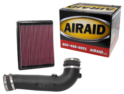 Airaid 17-18 GMC Sierra/Yukon V8-6.2L F/I Jr Intake Kit - Oiled / Red Media 201-751