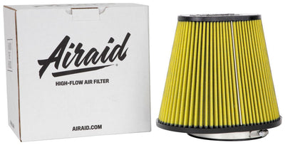 Airaid Universal Air Filter - Cone 6in FLG x 10-3/4x7-3/4in B x 7-1/4x4-3/4in T x 9in H Synthaflow 725-472