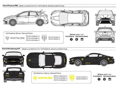 Whiteline Decal Kits