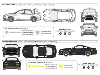 Whiteline Decal Kits