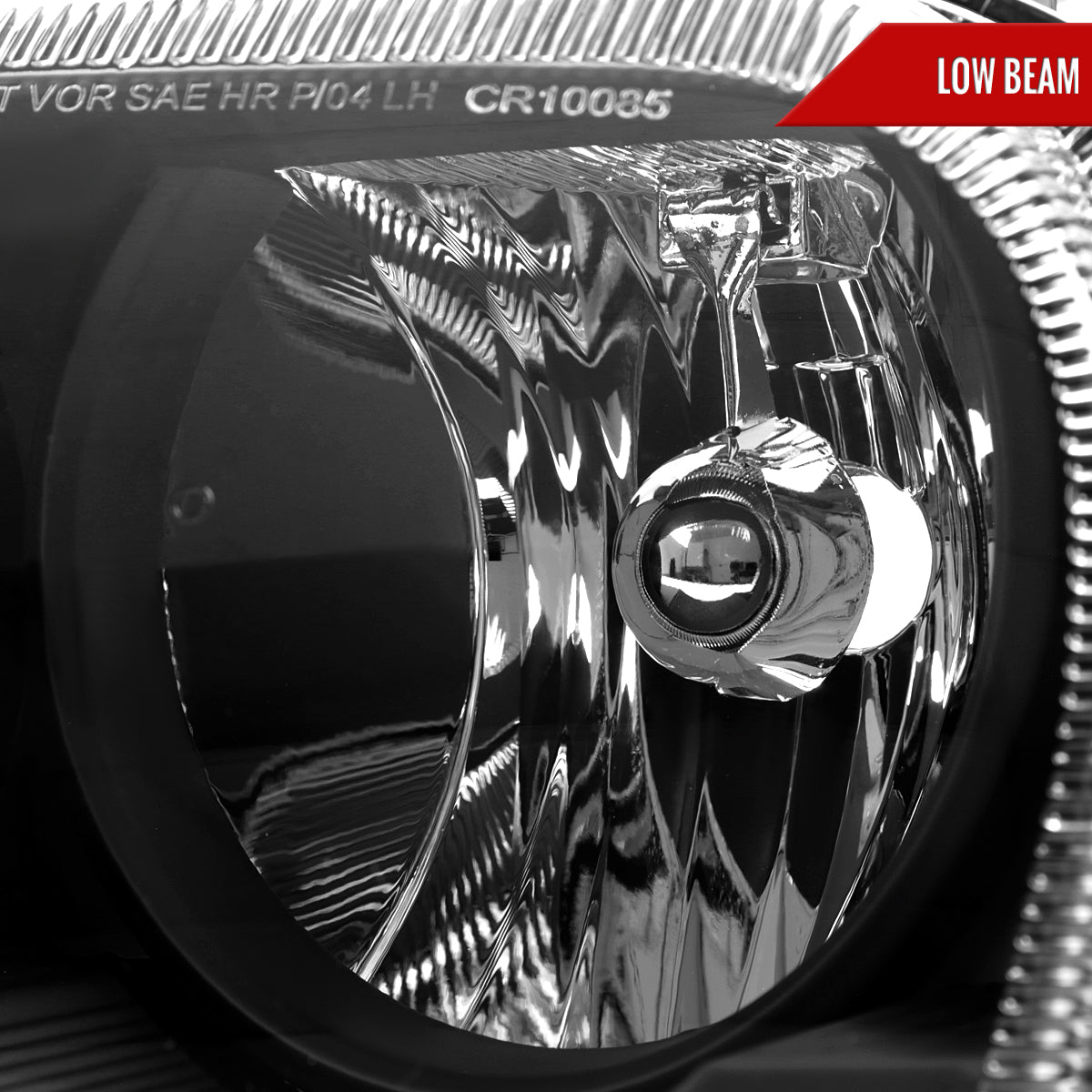 Spec-D 05-10 Chrysler 300 Headlights OEM Style Black/Clear