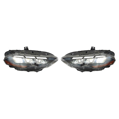2018-2023 Ford Mustang EcoBoost GT V6 2024 Style Front Head Light Lamp