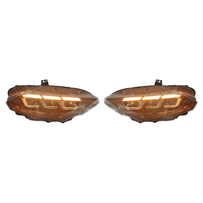 2018-2023 Ford Mustang EcoBoost GT V6 2024 Style Front Head Light Lamp