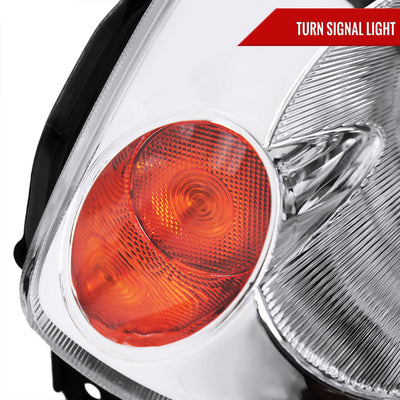 Spec-D 03-05 Infiniti G35 2DR Headlights OEM Style Chrome