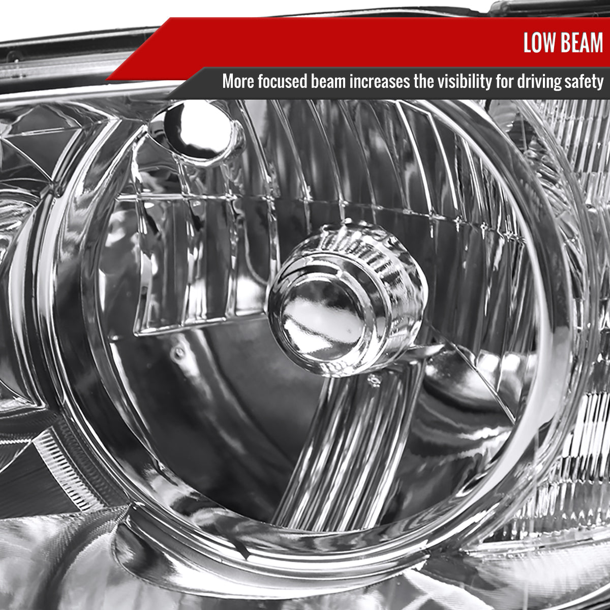 Spec-D 01-05 Lexus IS300 Crystal Headlights OEM Style Chrome