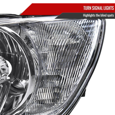 Spec-D 01-05 Lexus IS300 Crystal Headlights OEM Style Chrome