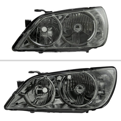Spec-D 01-05 Lexus IS300 Crystal Headlights OEM Style Chrome/Smoked