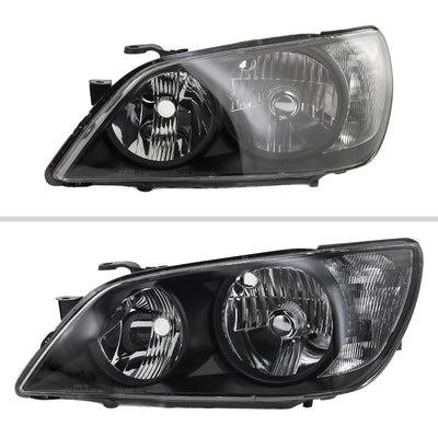 Spec-D 01-05 Lexus IS300 Crystal Headlights OEM Style Black