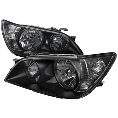 Spec-D 01-05 Lexus IS300 Crystal Headlights OEM Style Black