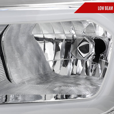 Spec-D 19-24 Ranger XL XLT Headlights OEM Style light Bar Chrome