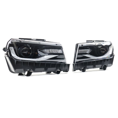 2014-2015 Chevrolet Camaro 6th Gen Style Projector DRL LED Headlights