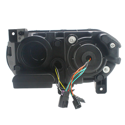 Fits 08-14 Dodge Challenger Headlights w/ Sequentail Dual Beam