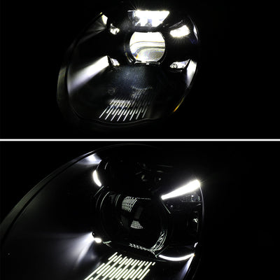 Spec-D 05-08 Porsche 911 997.1 LED Projector Headlights Black