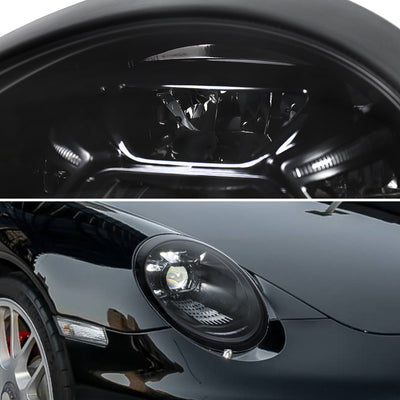 Spec-D 09-13 Porsche 911 997.2 Projector Headlights Black