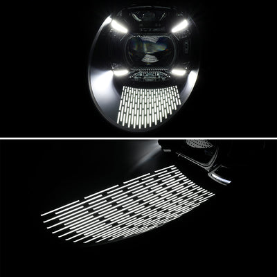Spec-D 12-2018 Porsche 911 991 LED Projector Headlights Black