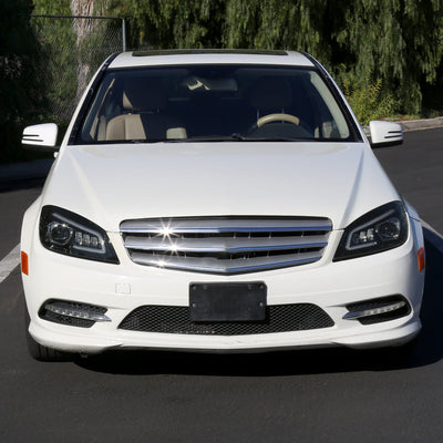 Spec-D 08-11 Benz W204 C-Class SEQ LED Headlights Black/Smoked