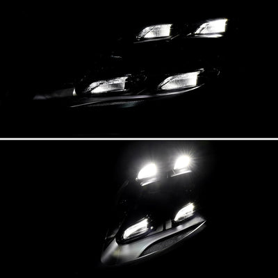 Spec-D 11-14 Porsche Cayenne 958 Matrix Style Porjector Headlights Blk