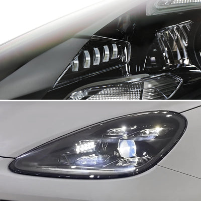 Spec-D 11-14 Porsche Cayenne 958 Matrix Style Porjector Headlights Blk