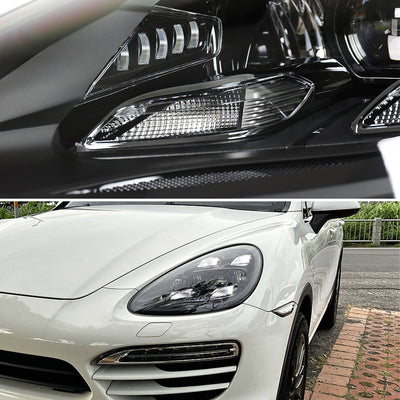Spec-D 11-14 Porsche Cayenne 958 Matrix Style Porjector Headlights Blk
