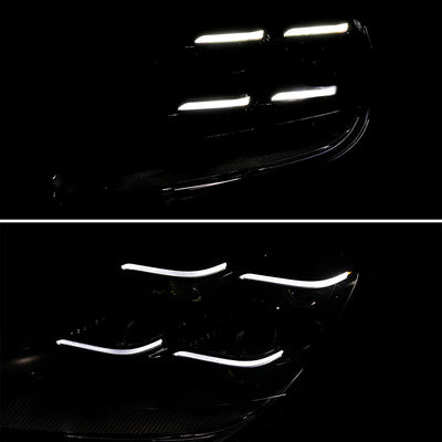 Spec-D 11-14 Porsche Cayenne 958.1 LED Projector Headlights Black
