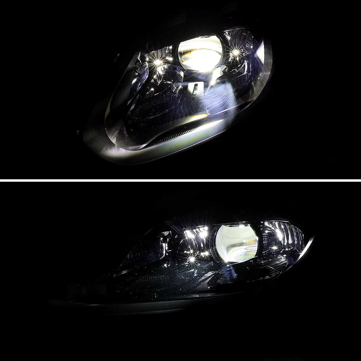 Spec-D 15-17 Porsche Cayenne 958.2 Pro Headlights for non-Dynamic Blk