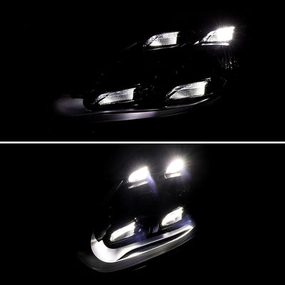 Spec-D 15-17 Porsche Cayenne 958.2 Pro Headlights for non-Dynamic Blk