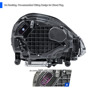 Spec-D 15-17 Porsche Cayenne 958 Matrix Style Headlights non-Dynamic