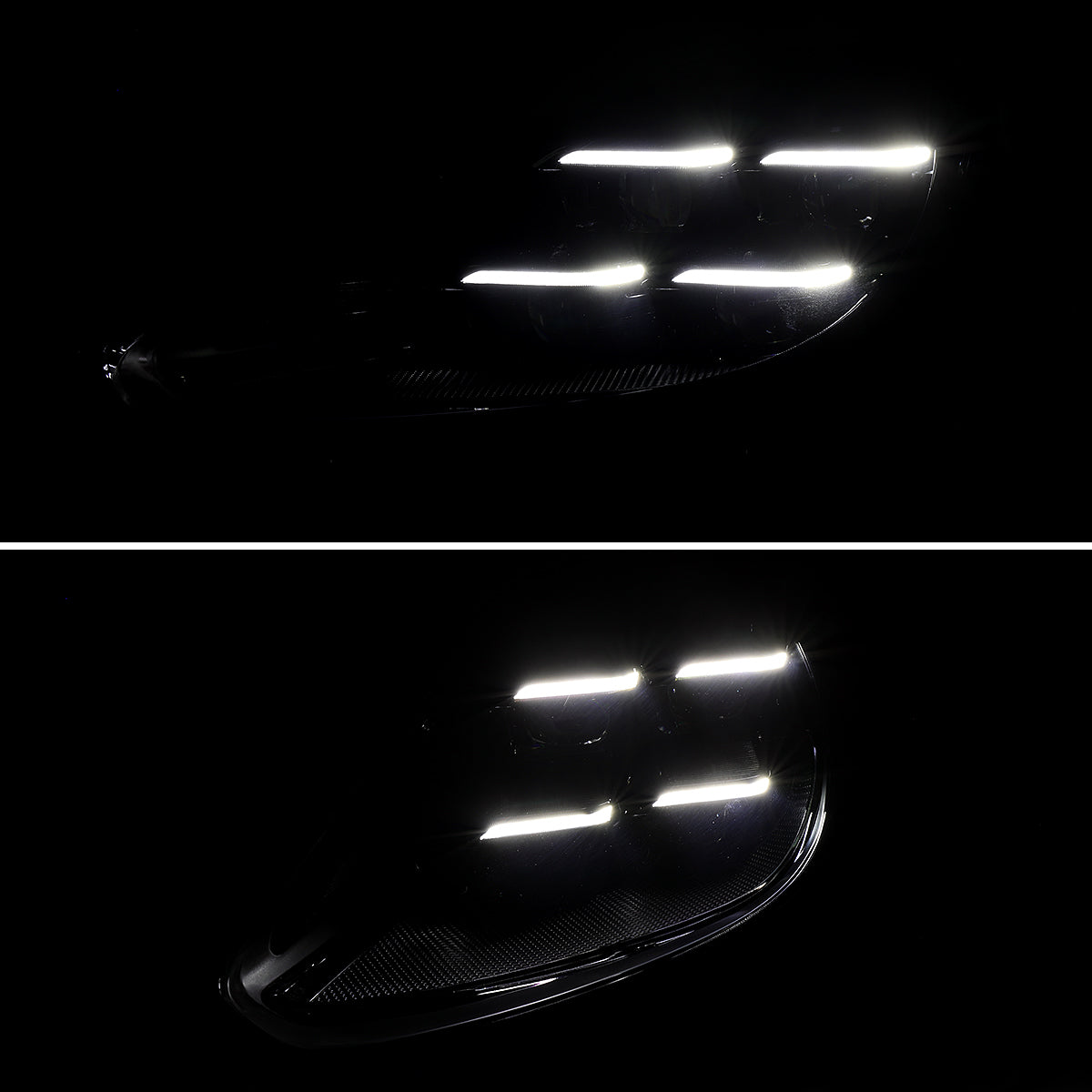 Spec-D 15-17 Porsche Cayenne 958 Matrix Style Headlights non-Dynamic