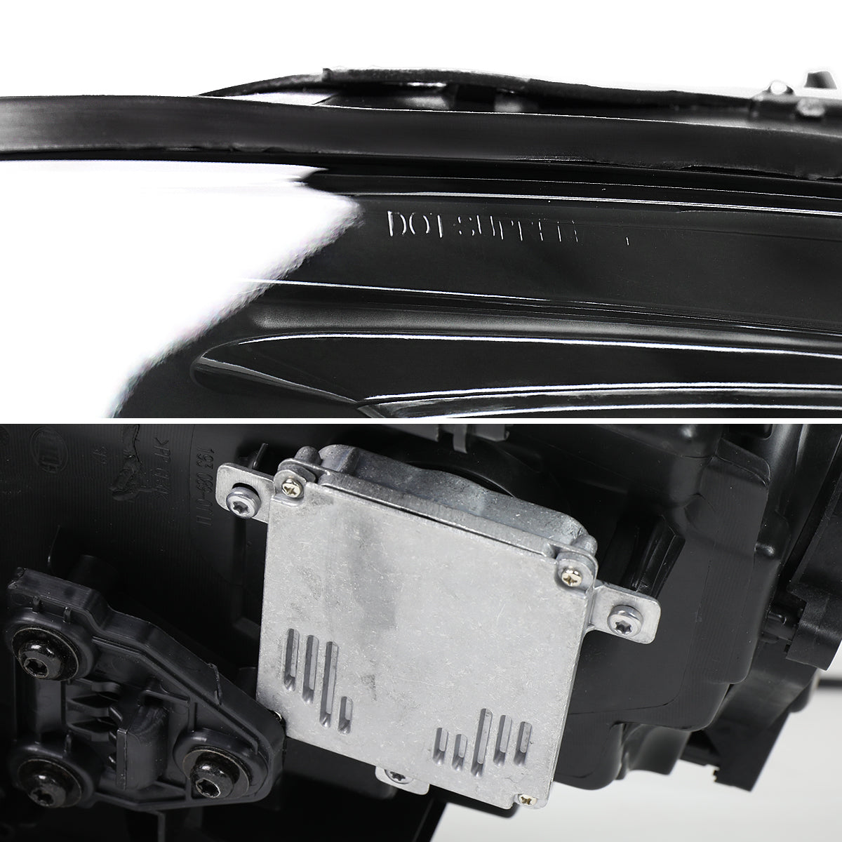Spec-D 15-17 Porsche Cayenne 958 Matrix Style Headlights non-Dynamic