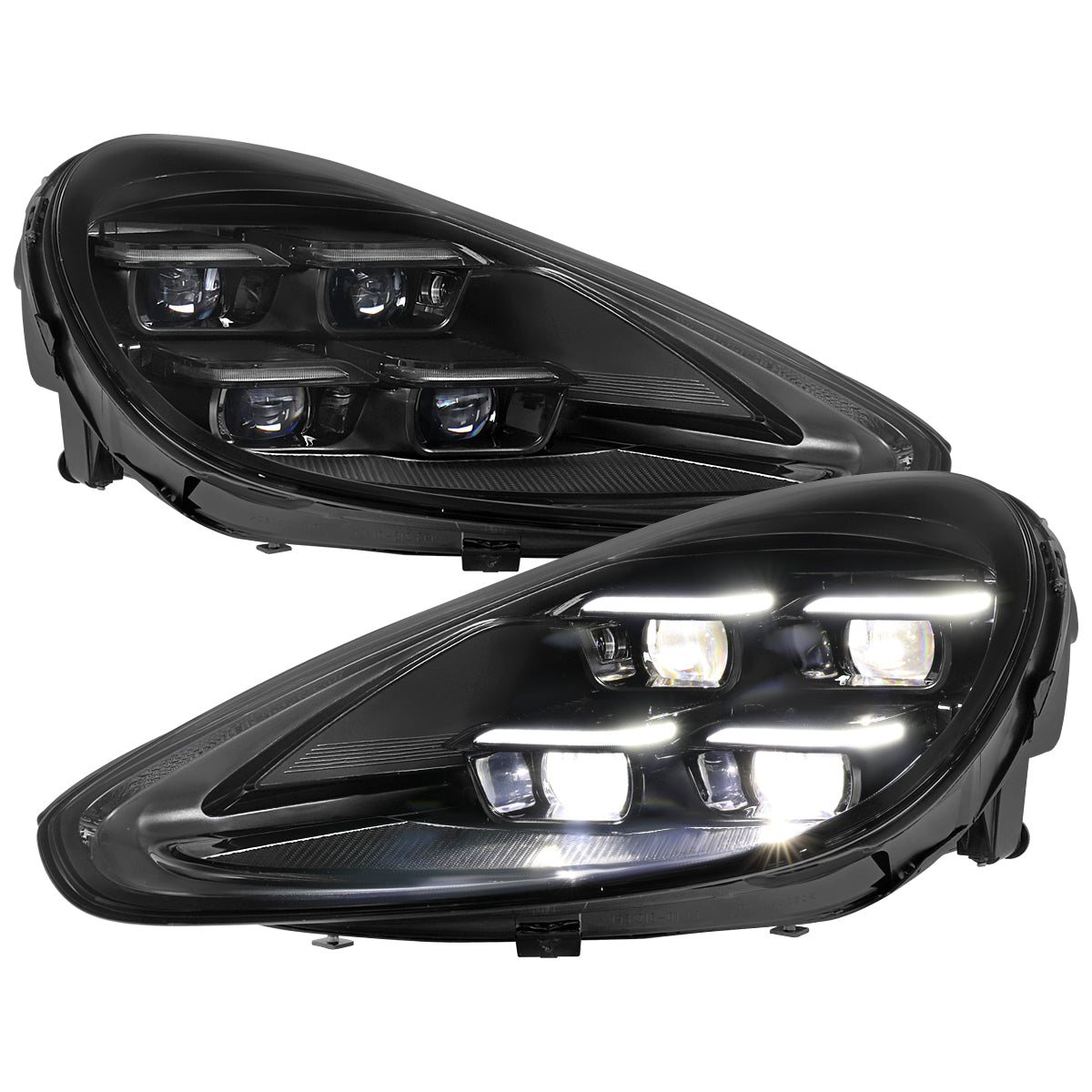 Spec-D 15-17 Porsche Cayenne 958 Matrix Style Headlights non-Dynamic