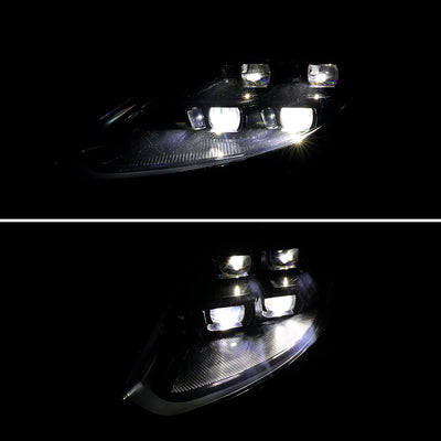 Spec-D 14-16 Porsche Panamera 970 Matrix Style Headlights non HID Blk