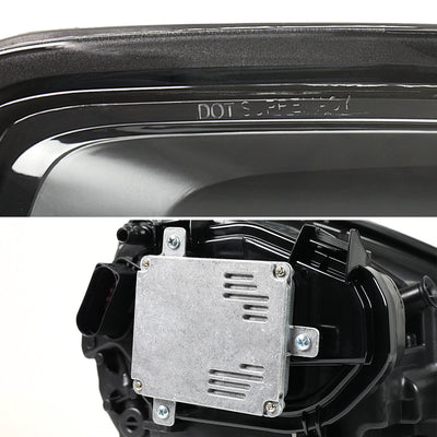 Spec-D 14-16 Porsche Panamera 970 Matrix Style Headlights non HID Blk