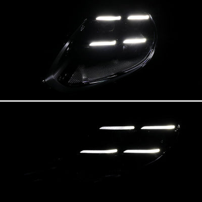 Spec-D 14-16 Porsche Panamera 970 Matrix Style Headlights for HID Blk