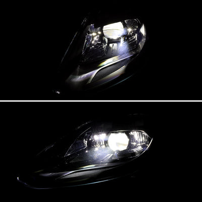 Spec-D 17-22 Porsche Panamera Headlights Matrix Style Projector Black