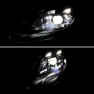 Spec-D 17-22 Porsche Panamera Headlights Matrix Style Projector Black