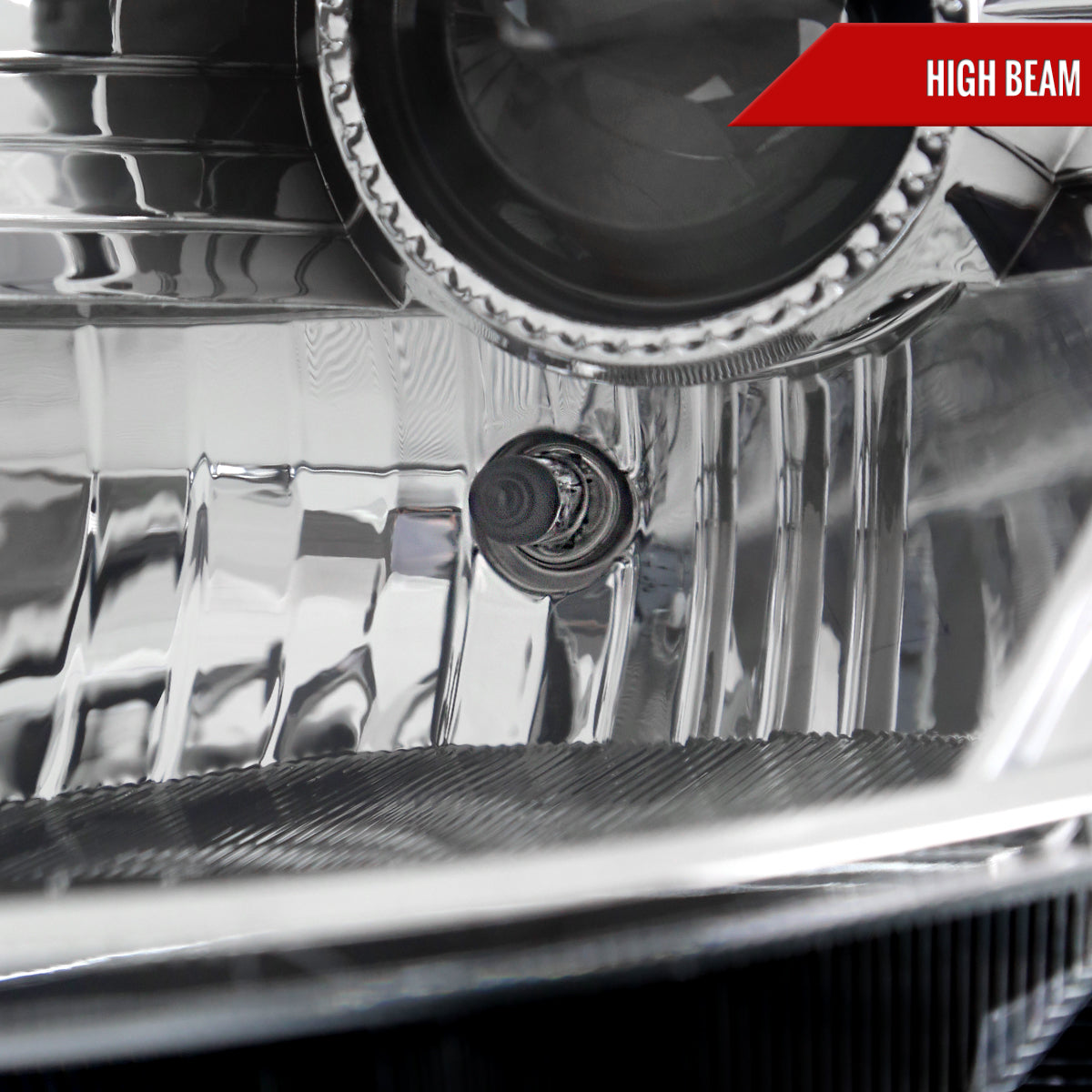 Spec-D 03-05 Nissan 350Z SEQ Projector Headlights Chrome 350Z03