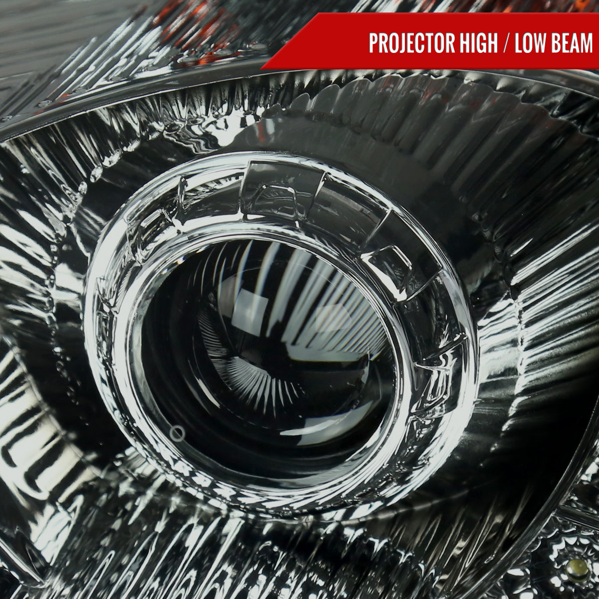 Spec-D 06-09 350Z LED Projector Headlights Chrome/Smoked Lens