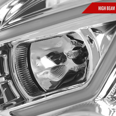 Spec-D 01-07 Mercedes C-Class W203 Projector Headlights LED Bar.