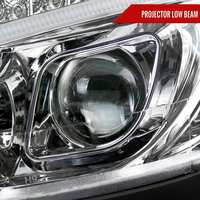 Spec-D 08-11 Benz W204 C Class Pro Headlights Light Bar & Turn Lights