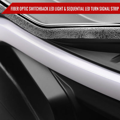 Spec-D 12-14 Mercedes C-Class W204 Projector Headlights LED Turn.