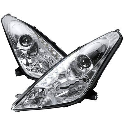 Spec-D 00-05 Toyota Celica Projector Headlights LED Chrome