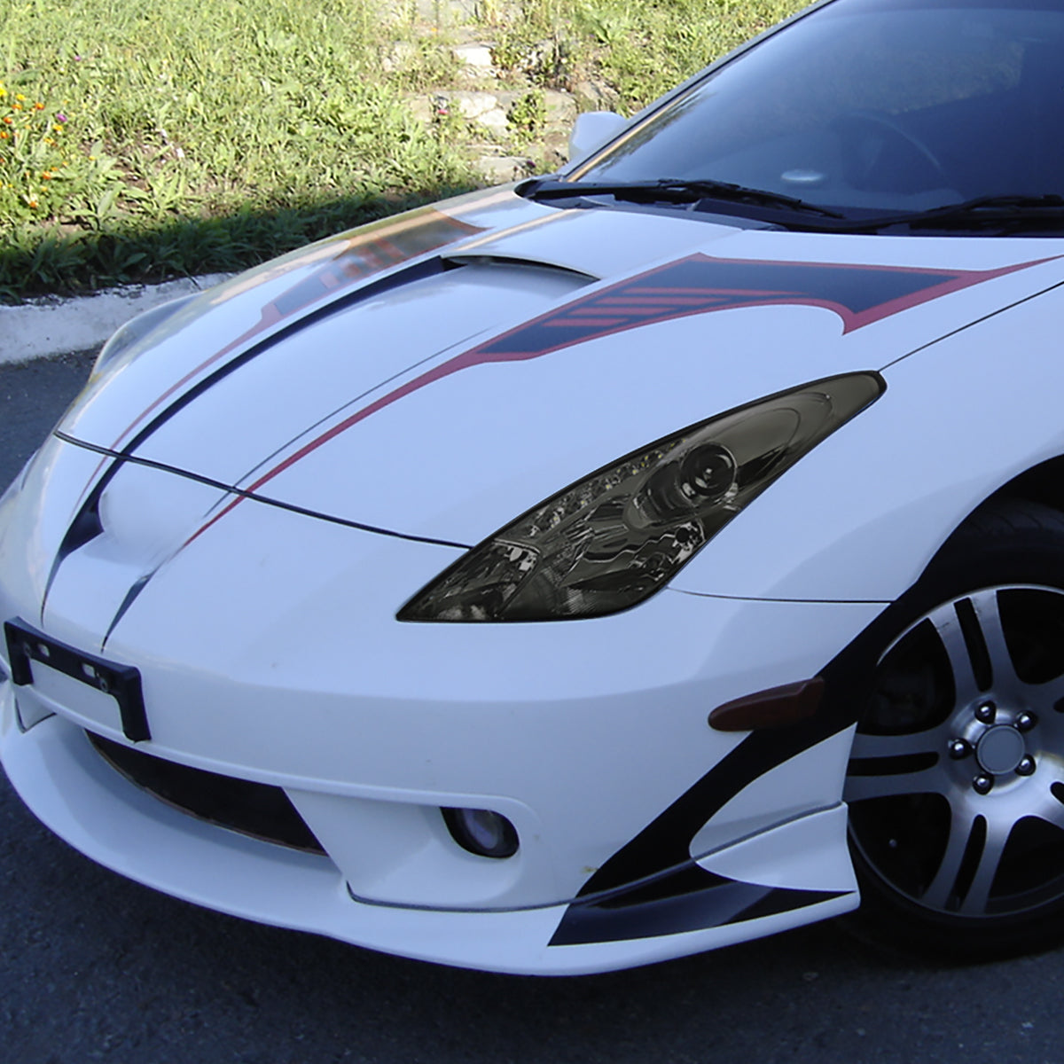 Spec-D 00-05 Celica Projector Headlights LED Chrome/Smoked Lens