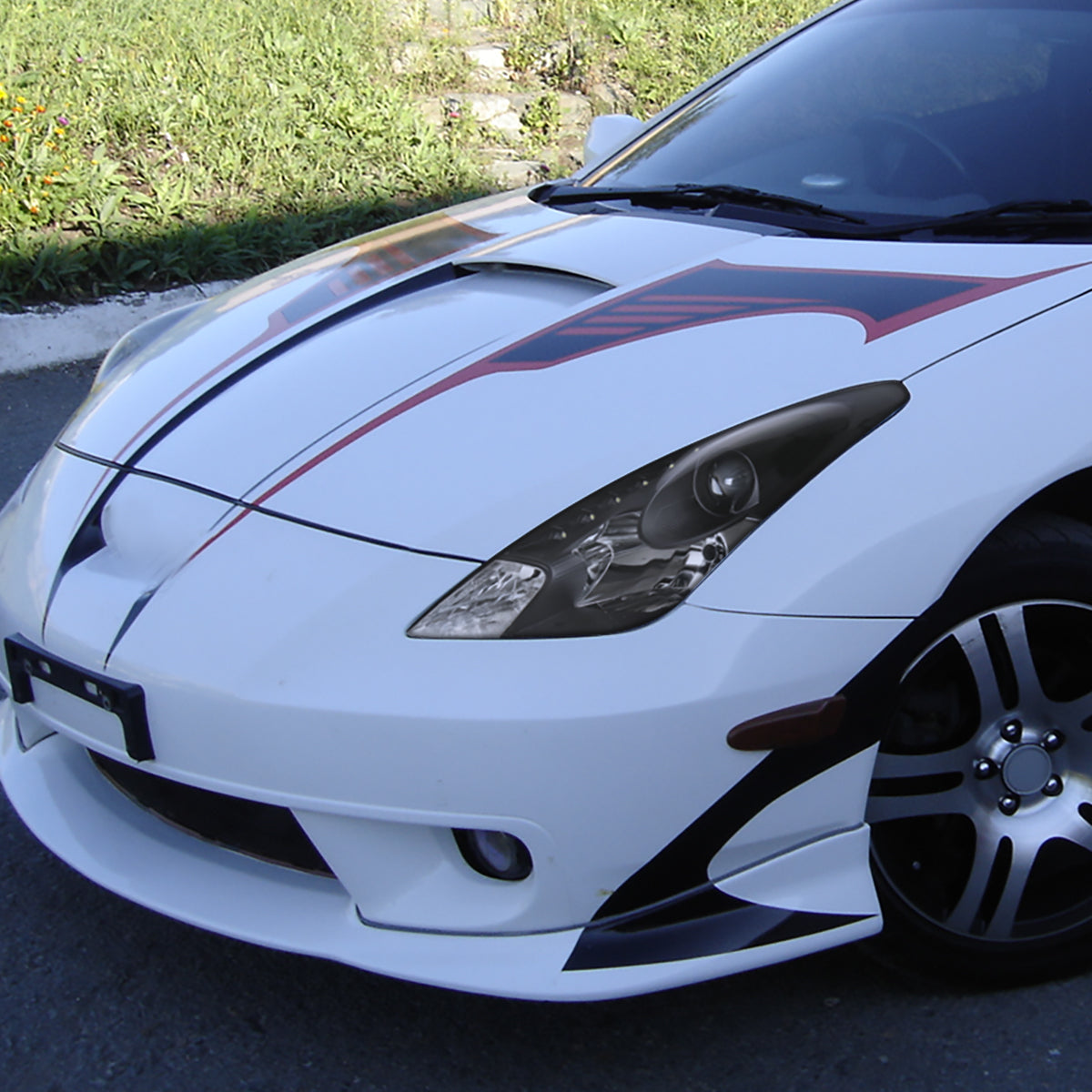 Spec-D 00-05 Toyota Celica Projector Headlights LED Black