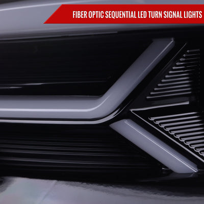 Spec-D 15-23 Dodge Charger Sequential Headlights Chrome/Smoked