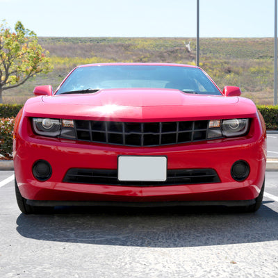 Spec-D 10-13 Chevy Camaro LED Bar Projector Headlights Black