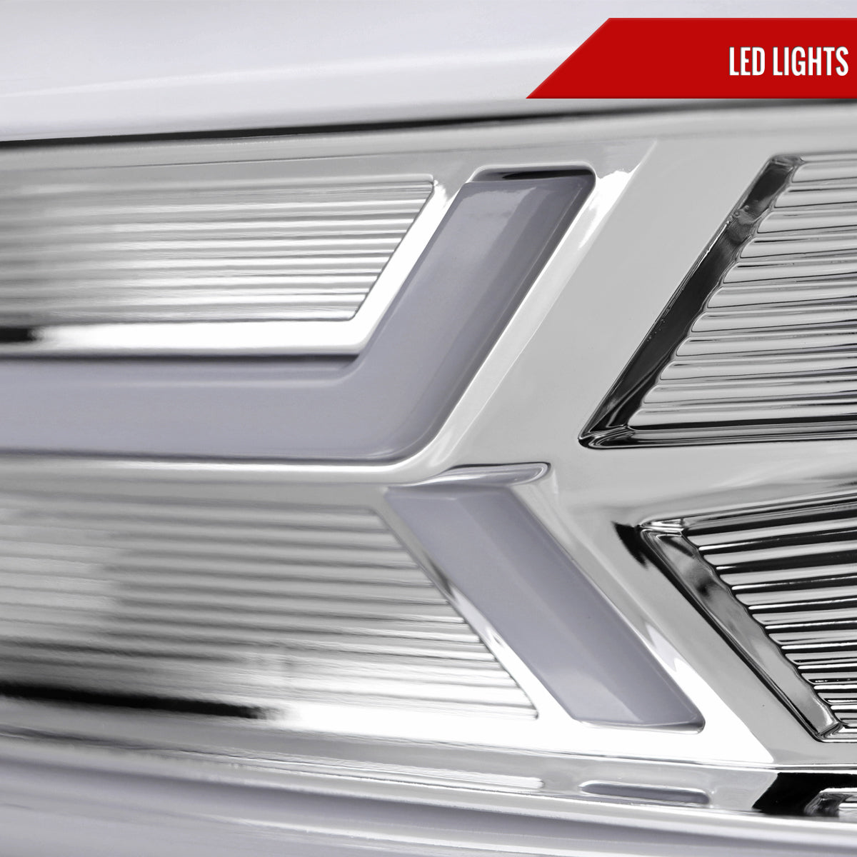 Spec-D 14-15 Chevy Camaro Projector Headlights SEQ LED Strip Chrome